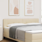Testiera regolabile in altezza Crema 180 cm Tessuto 42007181
