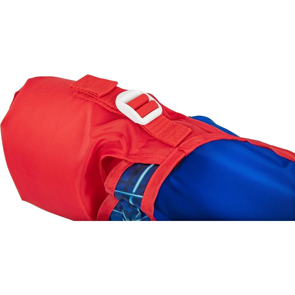 Trade Shop - Giubbetto Giubbotto Braccioli Spiderman Bambini 3-6 Anni Galleggiante Salvagente 98795 -