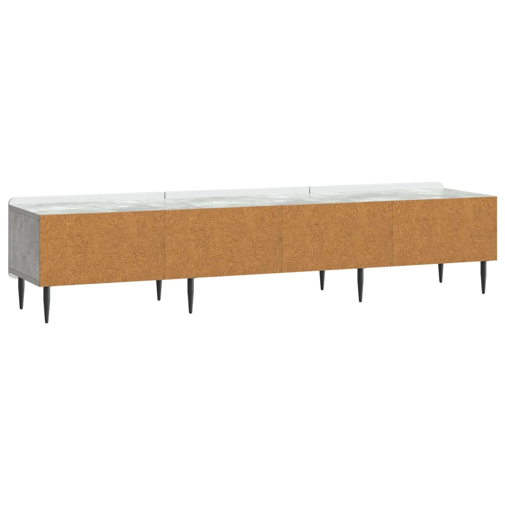 Mobile TV con cassetto Grigio Cemento 147 x 34,5 x 32 cm