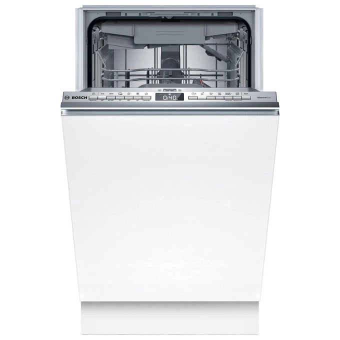 Bosch lavastoviglie da incasso SPV4HMX13E, 45 cm, 10 coperti, classe energetica D, 44 dB, Home Connect, cestello regolabile