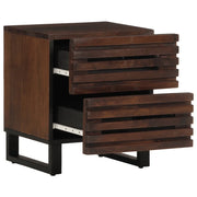 Comodino 40x34x46 cm in Legno Massello di Mango 377430
