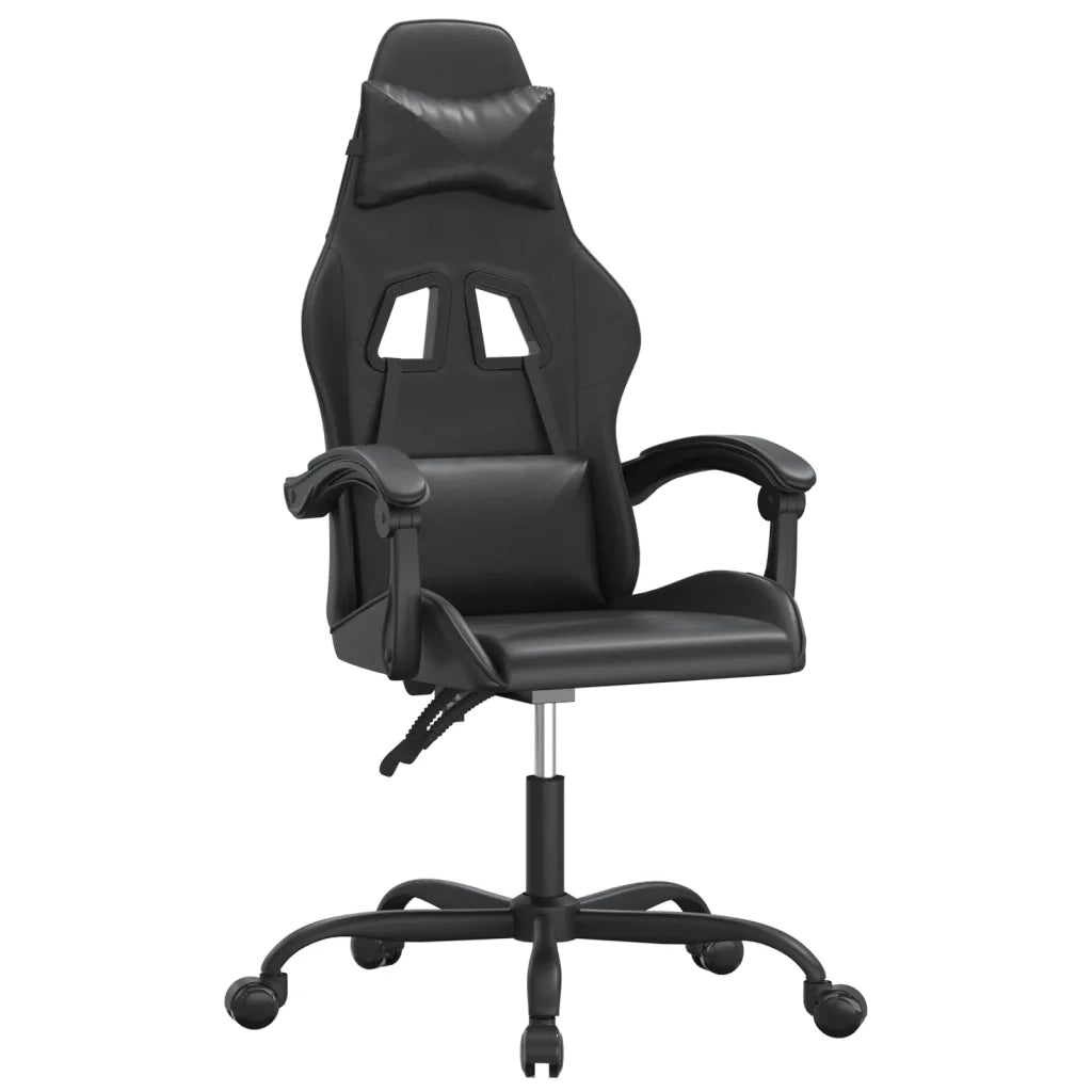 Sedia da Gaming | Sedia da e-sports Nera in Similpelle