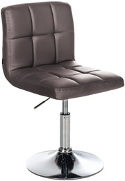 Sedia lounge Palma V2 in similpelle marrone