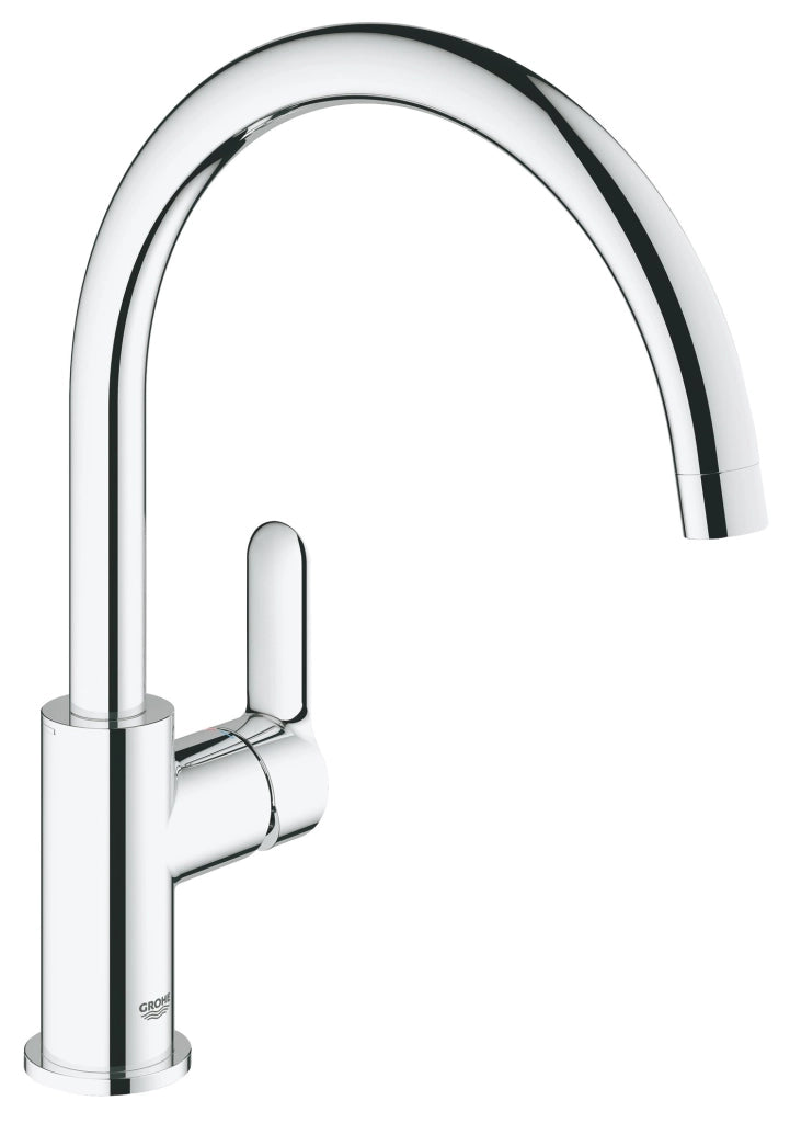 Monocomando per Lavello con Bocca Girevole Bauedge Grohe Cromo