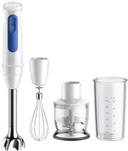 Set di Frullatore a Stantuffo - Manuale - Frullatore a 3 in 1 - Set di Accessori per Frullatore - Purè - Salsa - Smoothie - Cibo per Bambini - RVS - 3 in 1