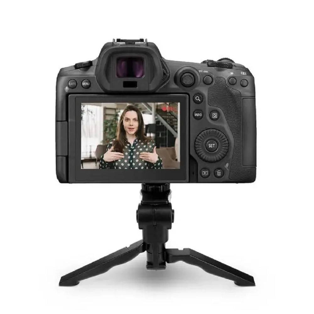 Trade Shop - Staffa Supporto Base Per Smartphone Rotante A 360° Con Staffe Triangolari Jt3832 -