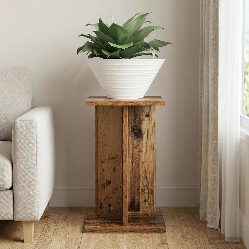 Supporto per piante | Sostegno per piante Legno vecchio 25 x 25,5 x 40,5 cm