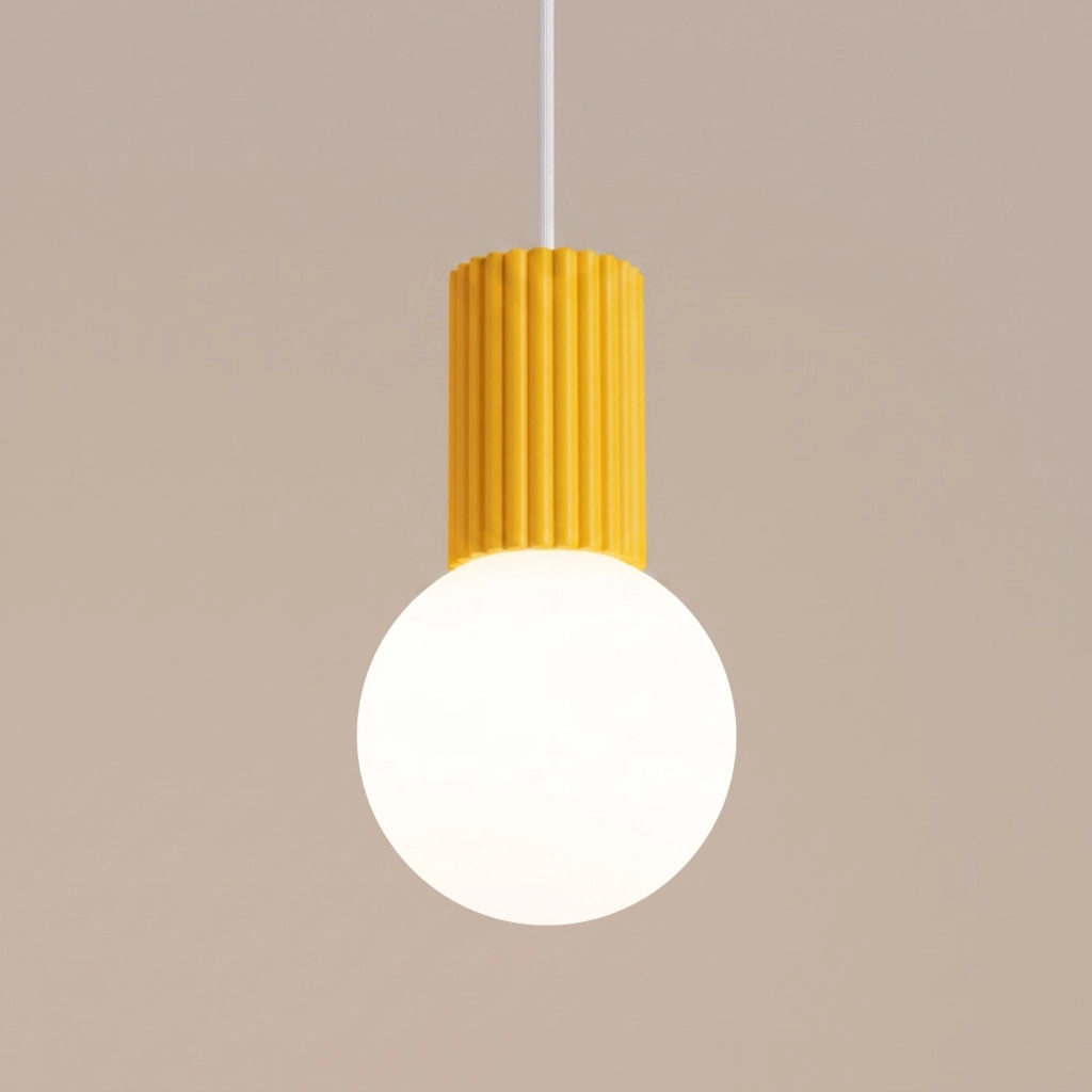 Lampada a sospensione HALO 1 giallo