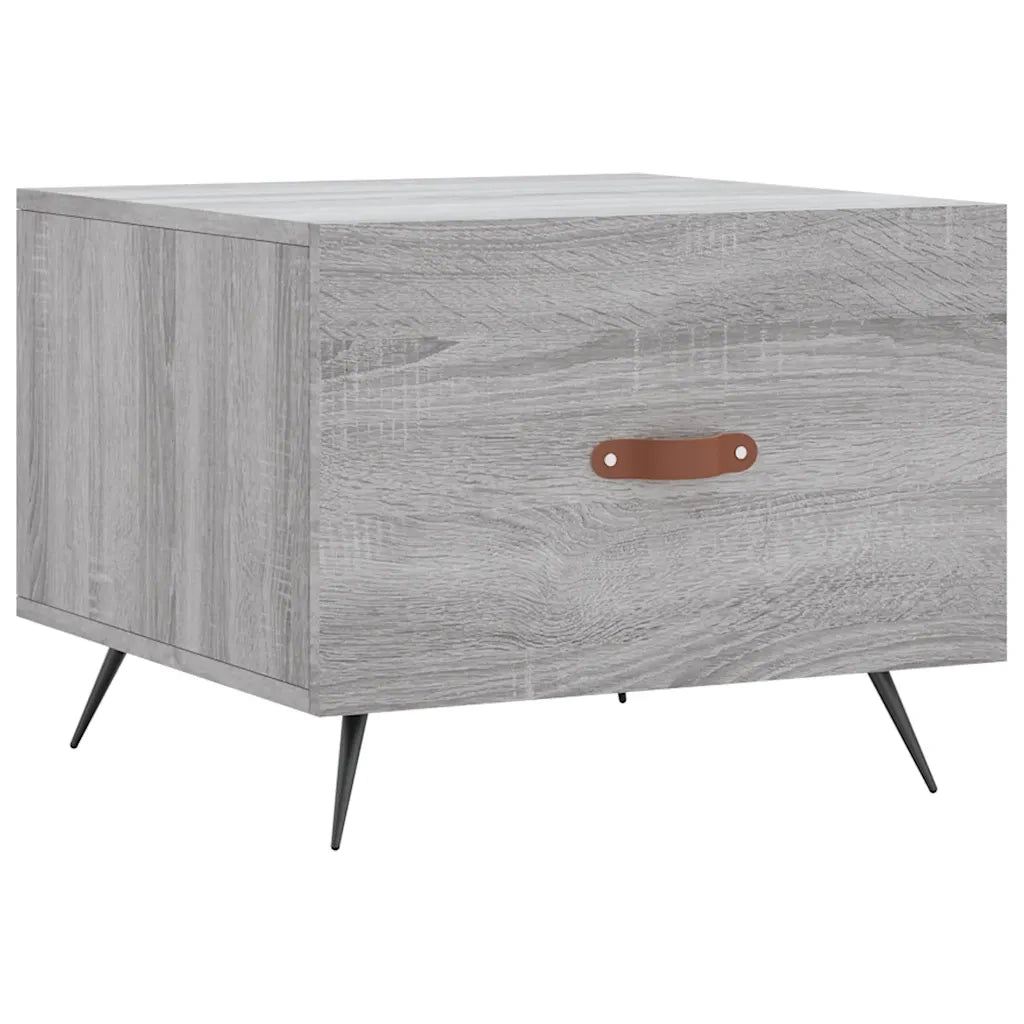 Tavolino da salotto | Tavolino da caff¨¨ | Tavolino da Soggiorno Grigio Sonoma 50x50x40 cm Legno Multistrato