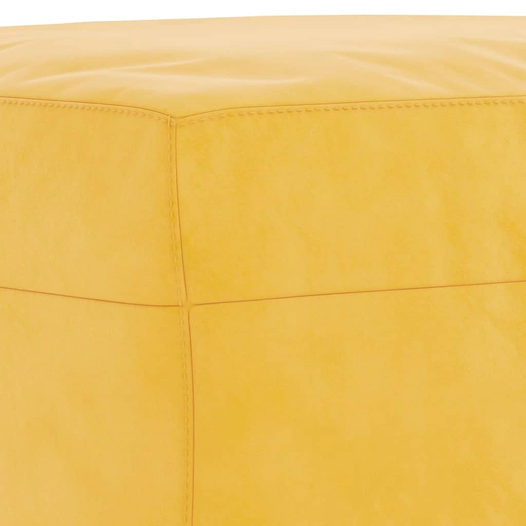 Panca/panca in velluto giallo 100 x 35 x 41 cm 02_0010695