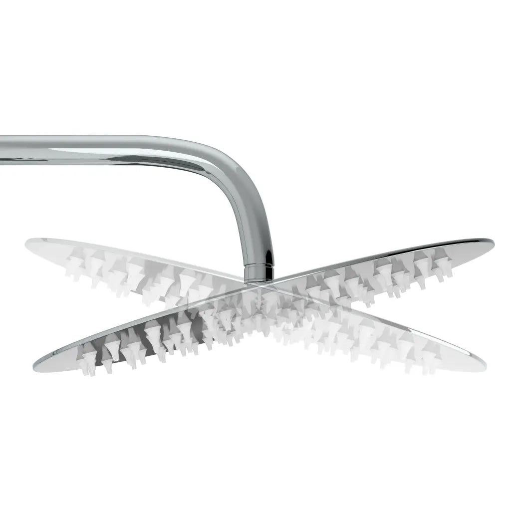 Set per Doccia a Doppio Soffione con Doccetta Acciaio Inox CFW8398441