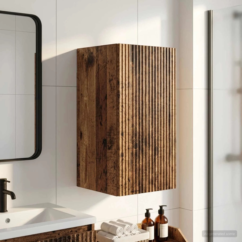Armadio da bagno a muro ARNHEM Legno antico 30 x 31 x 59 cm 896593