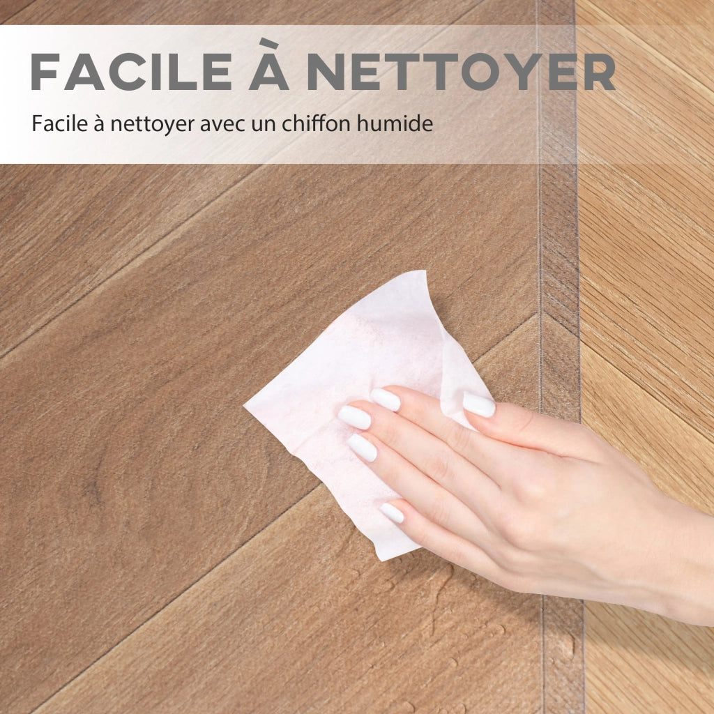 Tappetino per Sedia da Ufficio ¨C zephmum ¨C Antiscivolo Plastica Trasparente 90x120cm