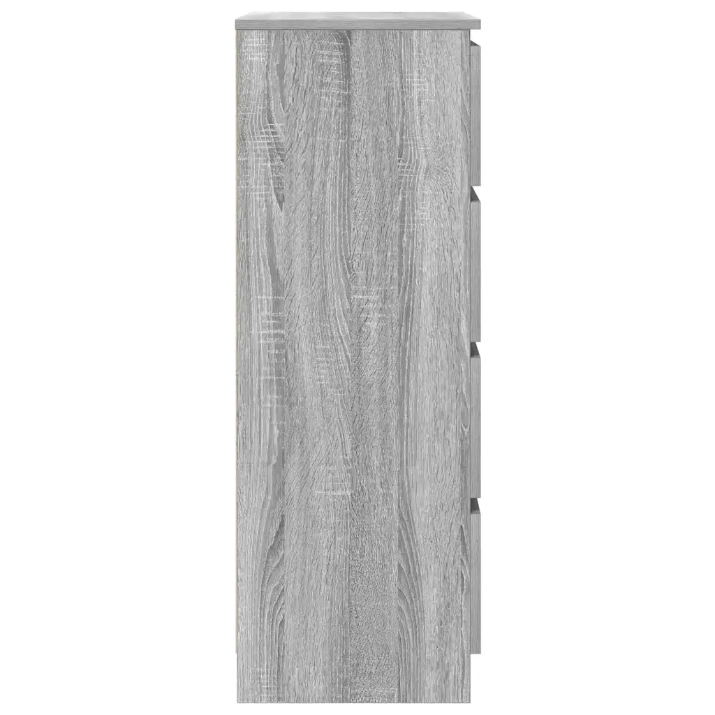 Credenza-Buffet-Armadio da cucina Grigio Sonoma 60x35x98,5 cm in Legno Multistrato