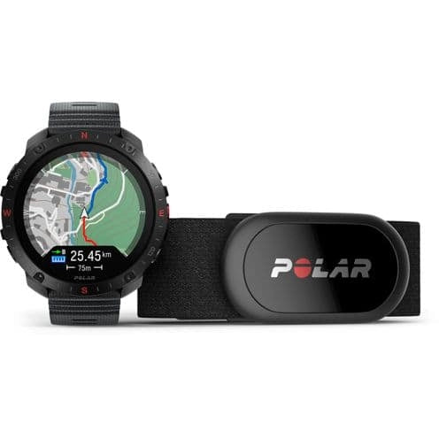 Polar Grit X2 Pro HR S-L nero