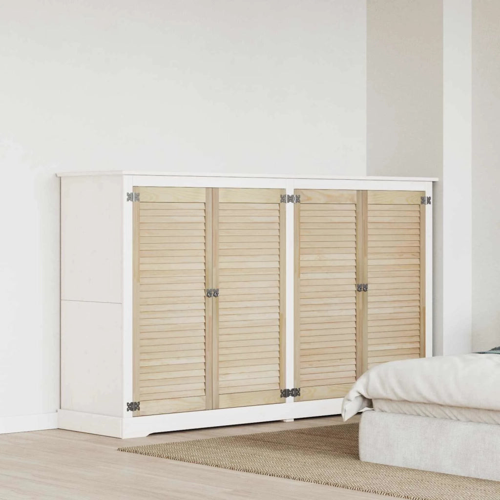 Porta per Armadio con porta 4 pcs Naturale 49,5 x 2,1 x 110 cm 3394495
