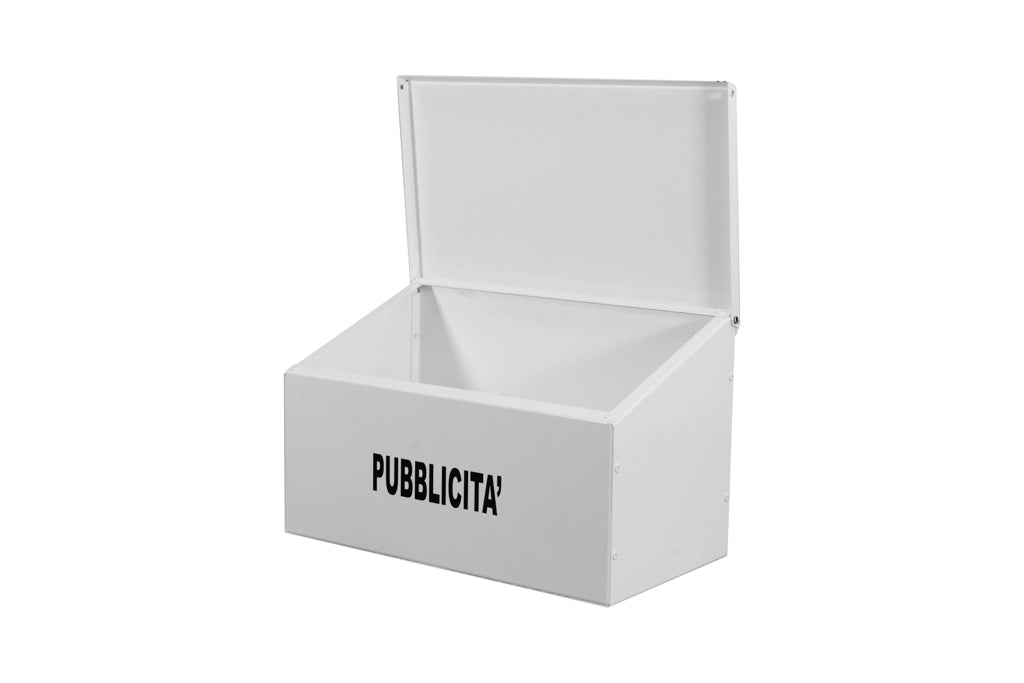Porta Pubblicità da Esterno Eternity. Con Coperchio Antipioggia e Antivento. Made in Italy. Resistente ed Elegante. Ideale per Case, Condomini e Uffici