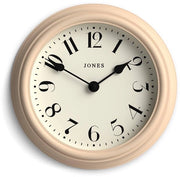 Orologio da Parete Frieze | Piccolo, elegante, classico orologio da muro rotondo | 23 cm | Nougat | Design elegante, ideale per cucine, soggiorni, camere da letto, grandi o piccole stanze