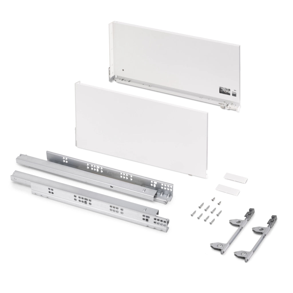 Cassetto esterno Vertex, 60kg, altezza 242mm e regolazione 3D