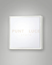 OBAN PLAFONIERA BIANCA ATTACCO E27 L.24X24CM C/SENSORE 1 LUCE