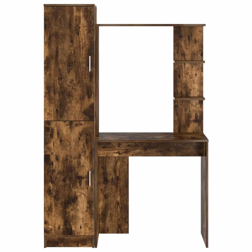 Scrivania 2 pcs Rovere fumé 3337285