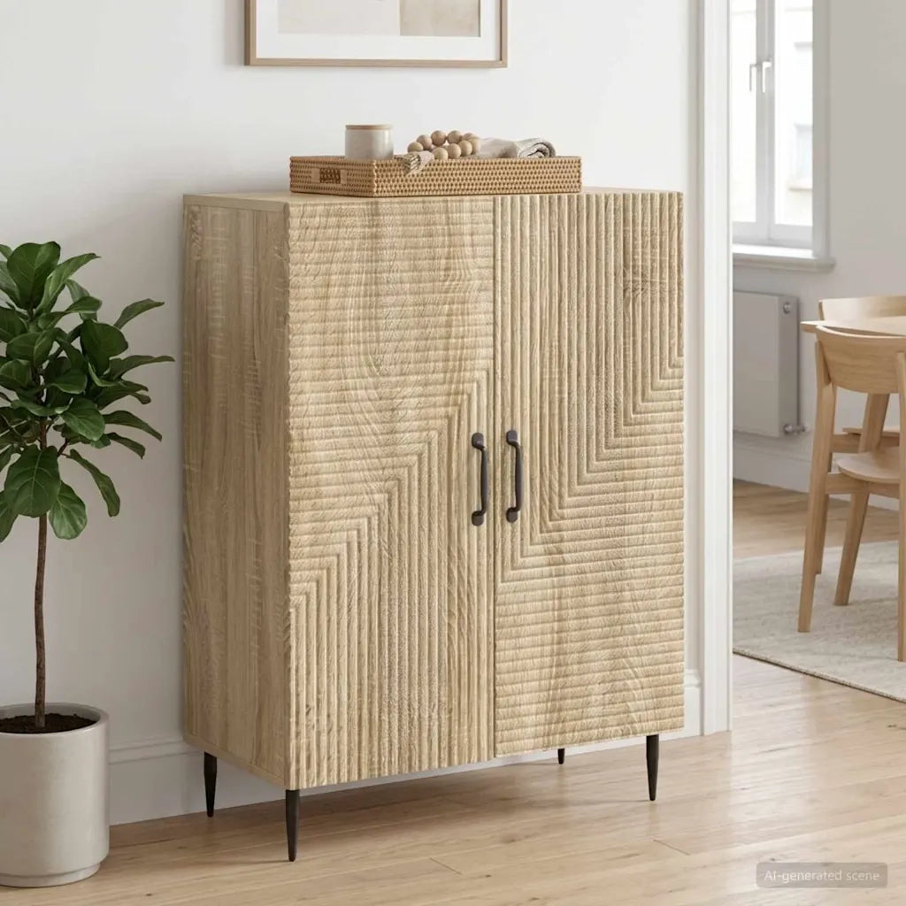 Credenza Rovere Sonoma 66 x 34,5 x 89,5 cm Legno ingegnerizzato 894817