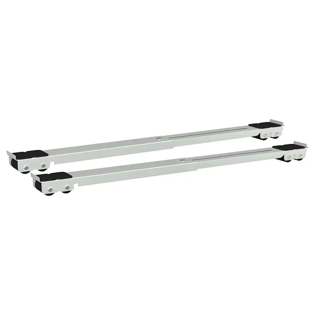 Base per lavatrice 2 pz Argento 72 x 5 x 4,5 cm CFW4823869