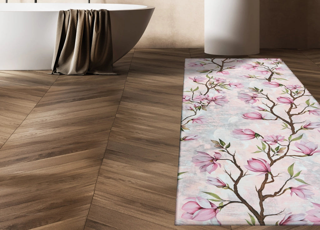 Tappeto Passatoia Cucina Antiscivolo Linea Futura Magnolia By Suardi - 52x500 - Magnolia