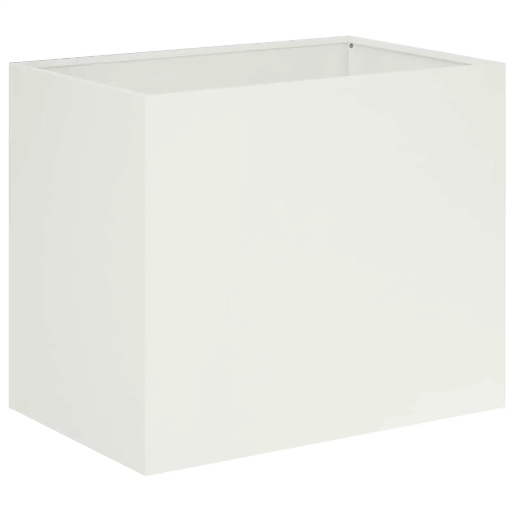 Vaso da giardino Bianco 50 x 40 x 50 cm 8005654