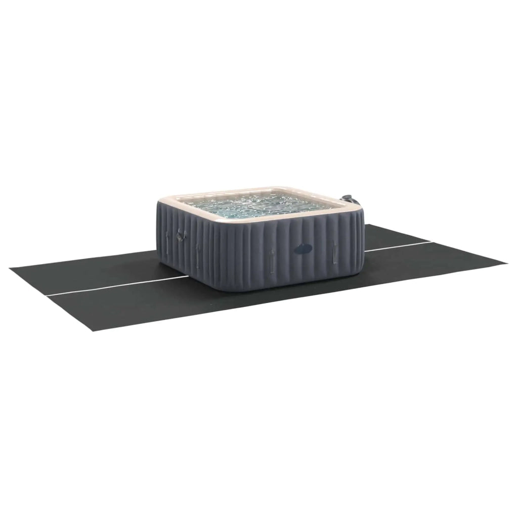 Telo per Fondo Piscina Regolabile Nero 420 x 220 x 0,1 cm 42009122