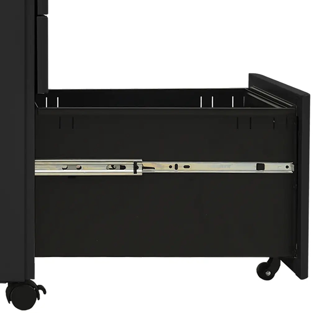 Schedario Mobile Antracite 30x45x59 cm in Acciaio CFW2256887