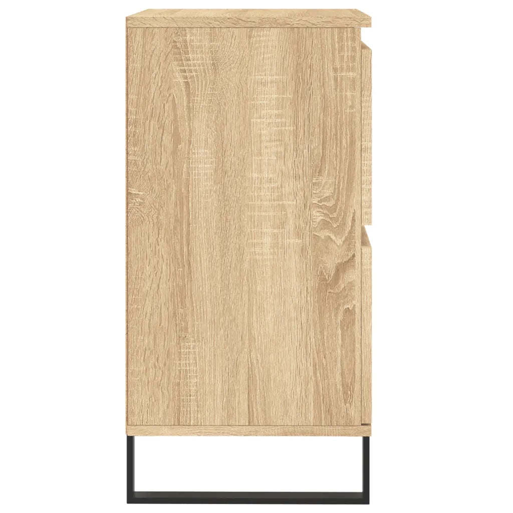 Credenza Rovere Sonoma 60x35x70 cm in Legno Multistrato 831223