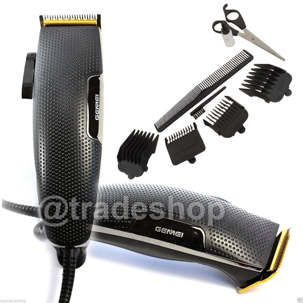 Trade Shop - Taglia Capelli Rasoio Barba Regola Baffi Basette Lama In Titanio 4 In 1 Gm806 -