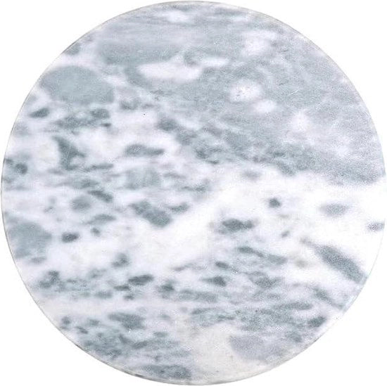 Sostegno in Marmo - Stile Lussuoso - 1 pezzo - Grigio - Marmo - 18 cm