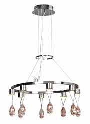 Lampadario LED Candellux Prisma 38-26064 cromo 52cm