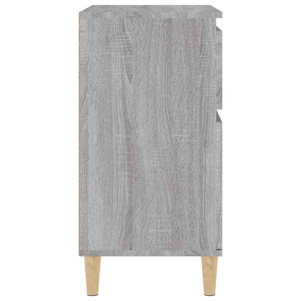 Buffet credenza cassettiera armadio mobile contenitore organizer per cucina soggiorno salotto Sonoma 60 x 35 x 70 cm legno ingegnerizzato grigio 02_0036400