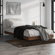 Giroletto senza Materasso Rovere Marrone 90x190cm in Truciolato 832204