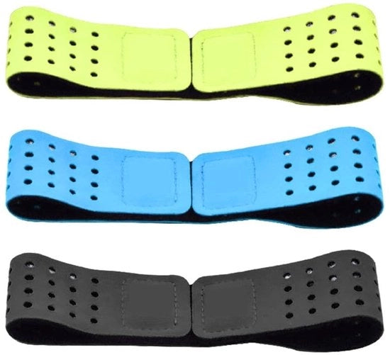 Misuratore di Frequenza Cardiaca con Cinturino Adattabile - 3 Pezzi - Adatto per Attività Indoor/Outdoor - 40x2 cm - Comodo - Cinturino di Ricambio - Cuffie per Polso