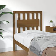 Testiera per Letto ambra 80,5x4x100cm in Legno Massello di Pino