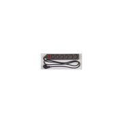 REV 512380555 protezione da sovraccarico Nero 6 presa(e) AC 250 V 1,4 m