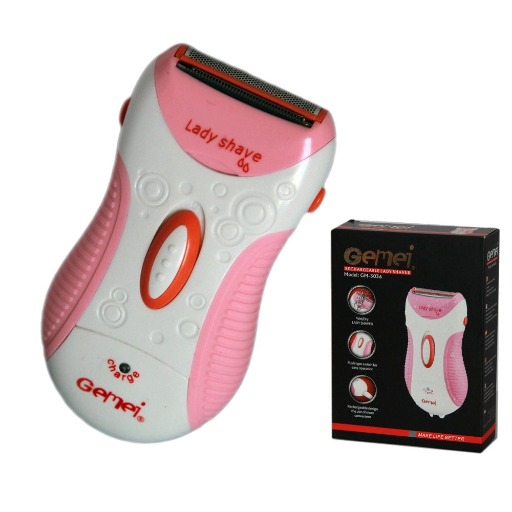 Trade Shop - Rasoio Donna Silk Epil Depilatore Epilatore Gambe Braccia Ricaricabile Gm 3036 -