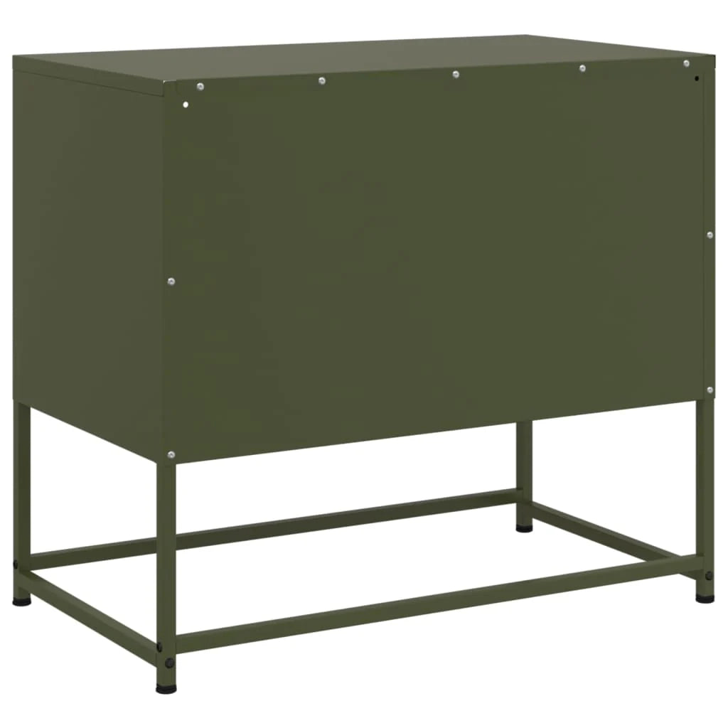 Mobile TV multimediale mensola TV credenza TV sala da pranzo soggiorno camera da letto giallo senape 100,5 x 39 x 60,5 cm acciaio giallo 02_0027653