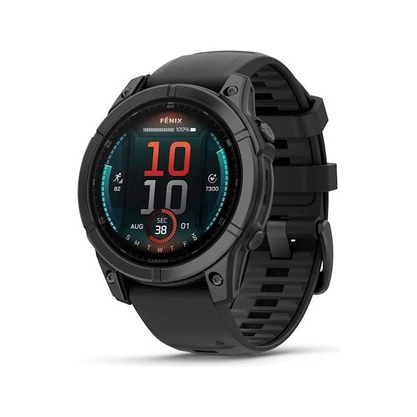 Smartwatch garmin 010-03025-01 fenix e slate gray steel e black