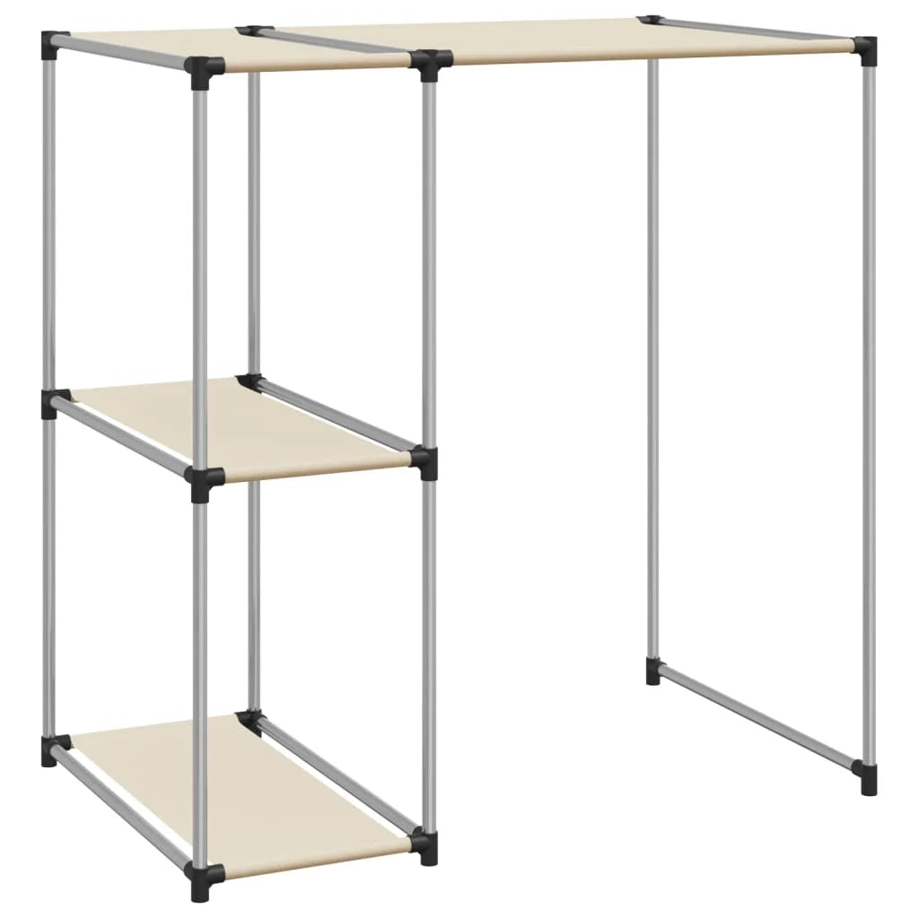 Scomparto portaoggetti per lavatrice 87 x 55 x 90,5 cm crema 02_0005497