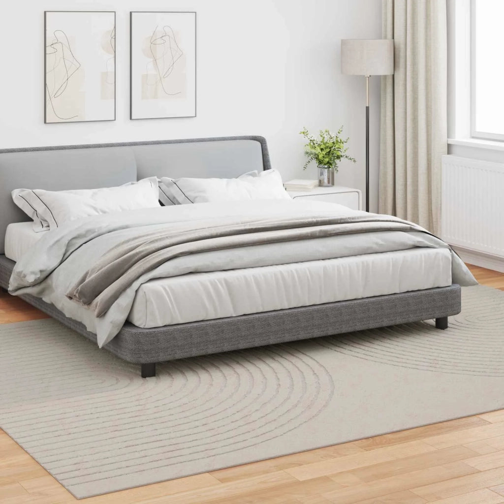Tappeti per area GALATI Crema 280 x 200 cm Poliestere