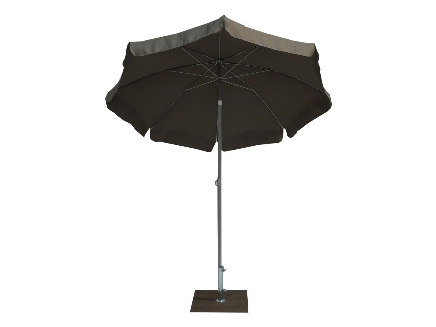 Ombrellone da Giardino Ø2 m Palo Ø33 mm in Acciaio Maffei Borgo Beige