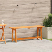 Panchina da esterno in Acacia 119x35x47 cm in legno massello di pino