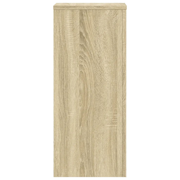 Supporti per Piante 2 pz Rovere 30x30x70 cm in Multistrato 852926