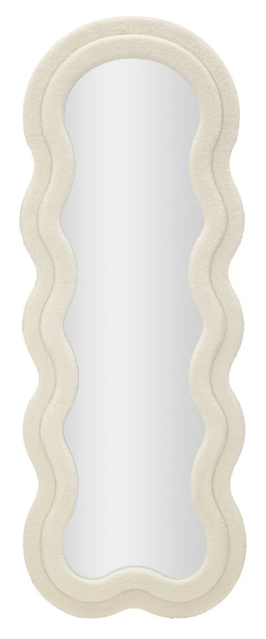 SPECCHIO DA MURO TEDDY CREMA CM 60X4X160