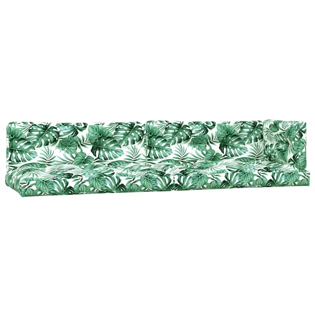 Set Divano Pallet Giardino 5pz con Cuscini Massello Acacia